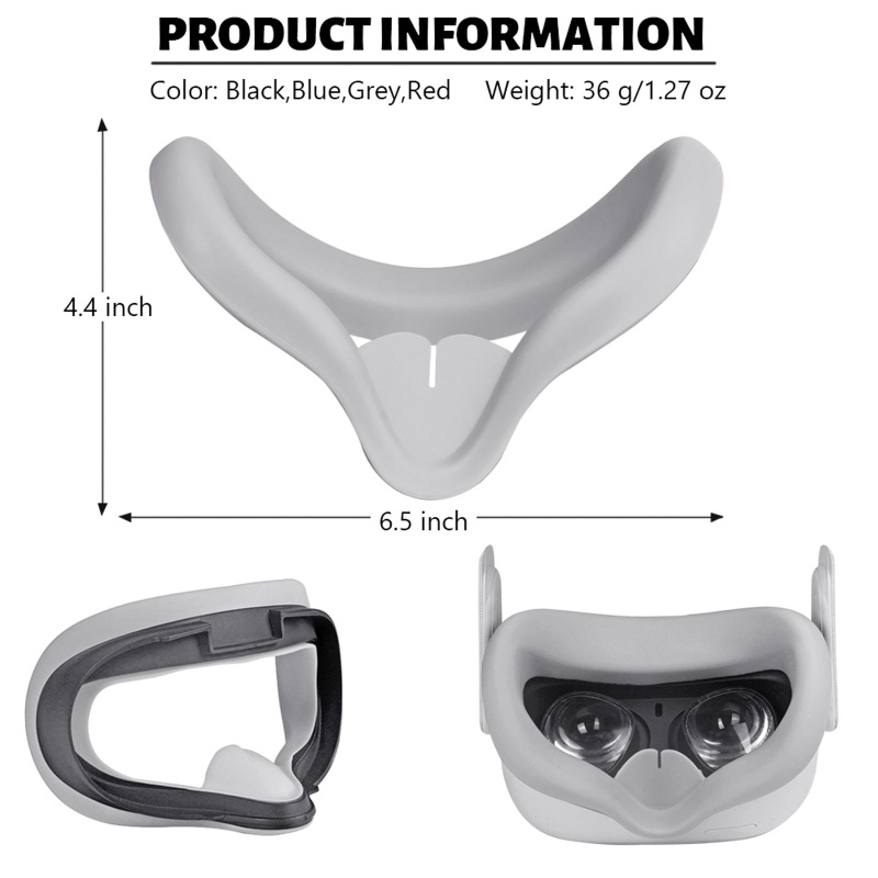Đệm silicone bảo vệ mắt chống bụi chống trầy cho kính thực tế ảo Oculus Quest 2
 | BigBuy360 - bigbuy360.vn