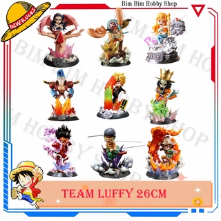 Mô hình figure One Piece : Team Mũ Rơm