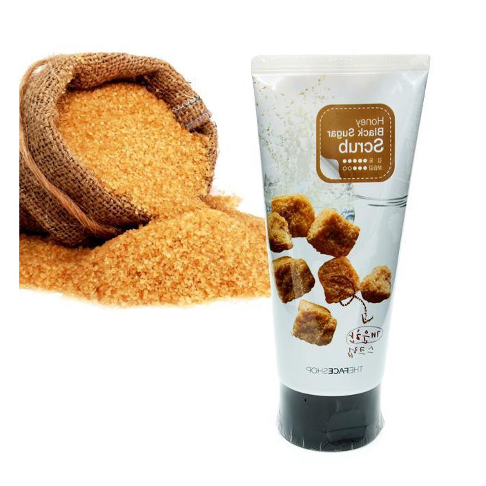 Tẩy Tế Bào Chết TheFaceShop Smart Peeling Honey Black Sugar Scrub 150ML