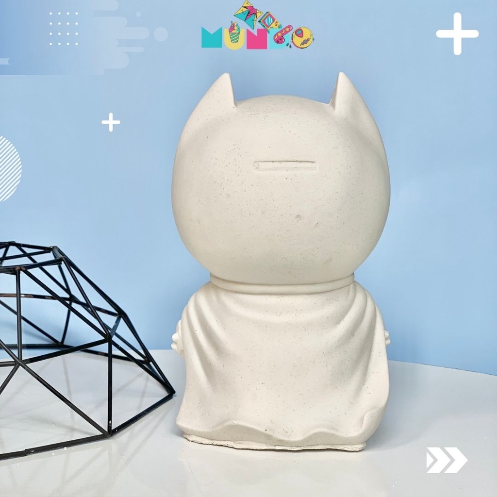 Tượng tô màu cao cấp  chọn mẫu SIZE XXL DORAEMON BATMAN, tượng thạch cao MUNDO