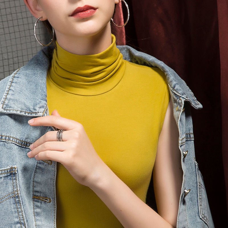 Áo sát nách cổ cao thời trang cho nữ | BigBuy360 - bigbuy360.vn