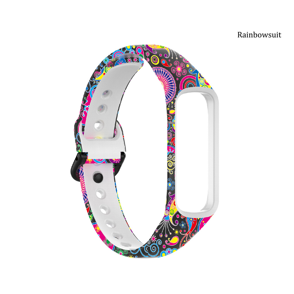 Dây Đeo Silicon Mềm Thay Thế Cho Đồng Hồ Thông Minh Samsung Galaxy Fit2 Sm-R220