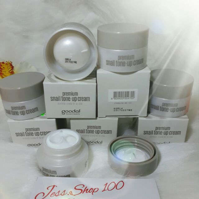 Kem dưỡng trắng Ốc Sên Goodal Premium Snail Tone Up Cream 10ml | BigBuy360 - bigbuy360.vn