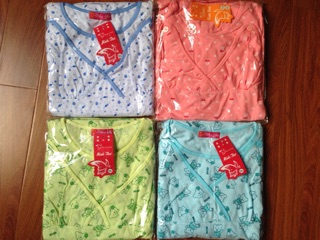 Bộ sau sinh mở cúc ngực size XXL