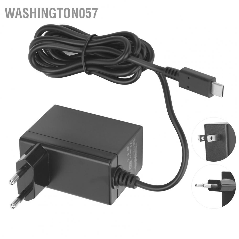 Dây Sạc Washington057 15V 2.6A AC 100 240V Cho Máy Chơi Game Nintendo Switch