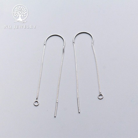 Charm bạc phụ kiện làm bông tai - NQ Jewelry