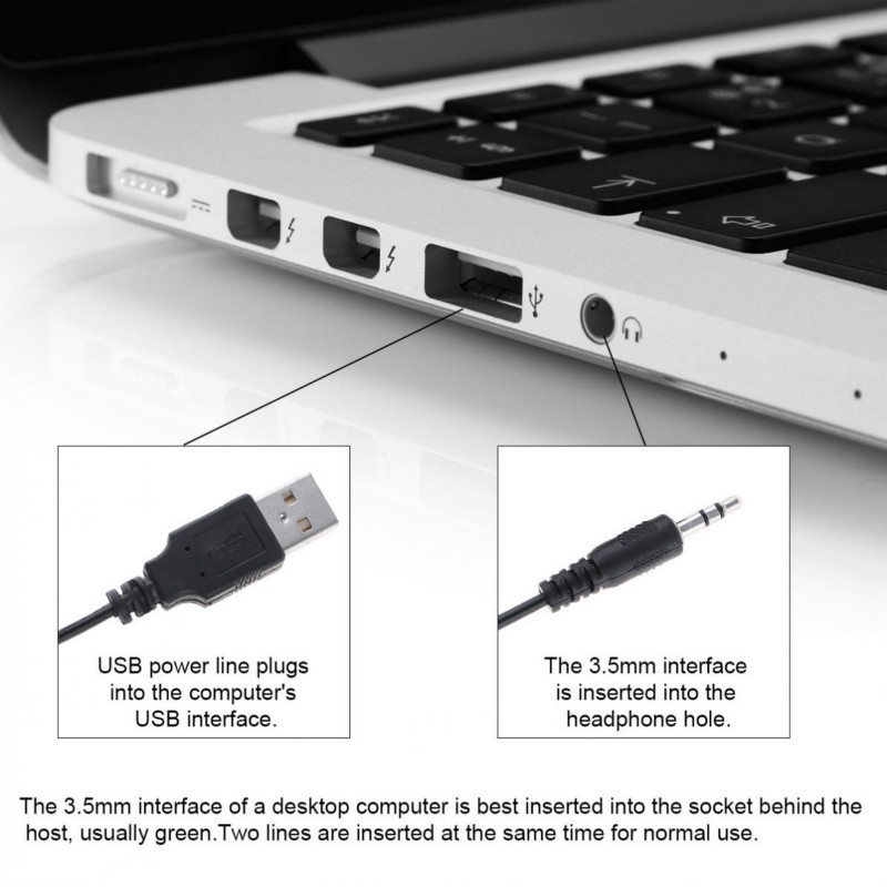 Loa Mini Ezeey S5 Với Giắc 3.5mm Điều Chỉnh Âm Lượng Và Nút Điều Khiển Âm Lượng Cho Laptop / Điện Thoại