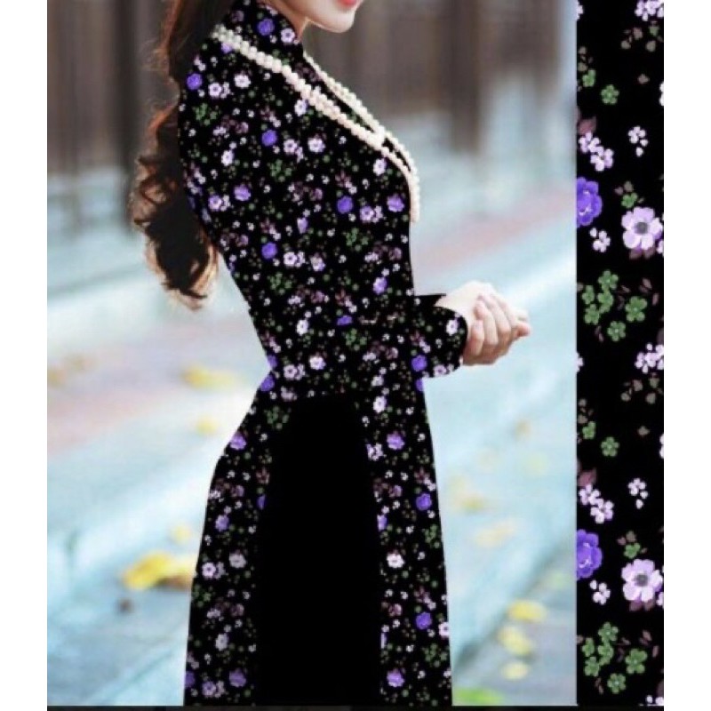 (HÀNG CÓ SẴN) 👫SALE 2 MẪU ÁO DÀI 7D,LỤA NHẬT CO GIÃN CHỈ 190K,1 ÁO MAY SẴN
