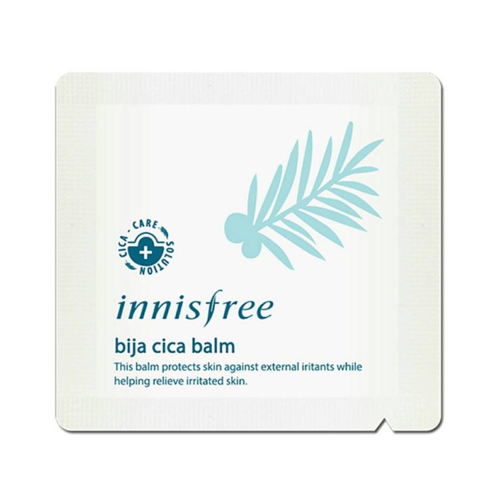 Sample Kem Dưỡng Dành Cho Da Mụn Innisfree Bija Cica Intense Balm (Gói 1ml)