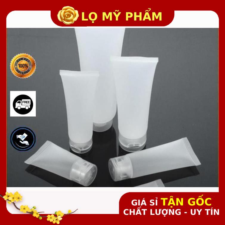 Tuýp Chiết Mỹ Phẩm ❤ Tuýp nhựa (tube) chiết mỹ phẩm 20g chiết mỹ phẩm , phụ kiện du lịch