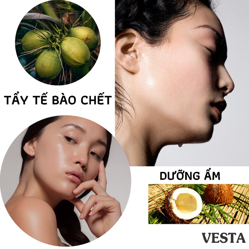 Dầu Dừa 💞𝑭𝒓𝒆𝒆𝒔𝒉𝒊𝒑💖 Dầu Dừa Nguyên Chất Ép Lạnh Vesta  30ml | BigBuy360 - bigbuy360.vn
