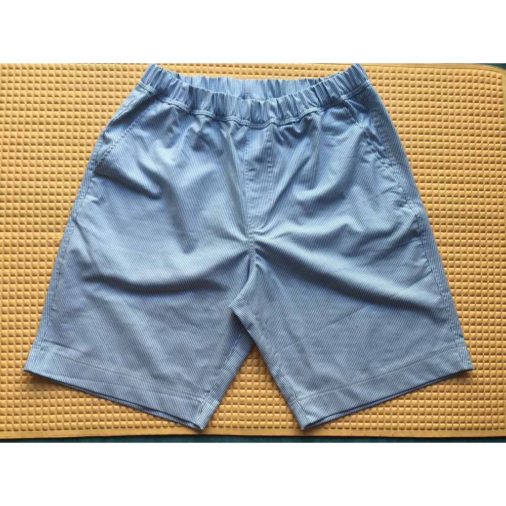Quần short kaki sọc nam