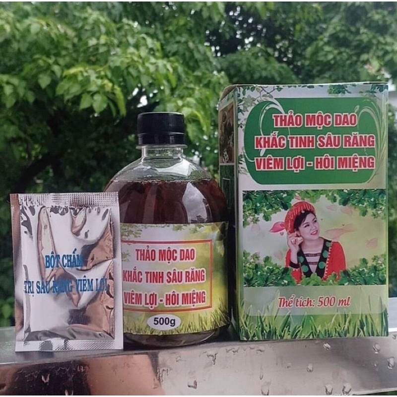 Thảo mộc sâu răng dân tộc Dao chai 500ml
