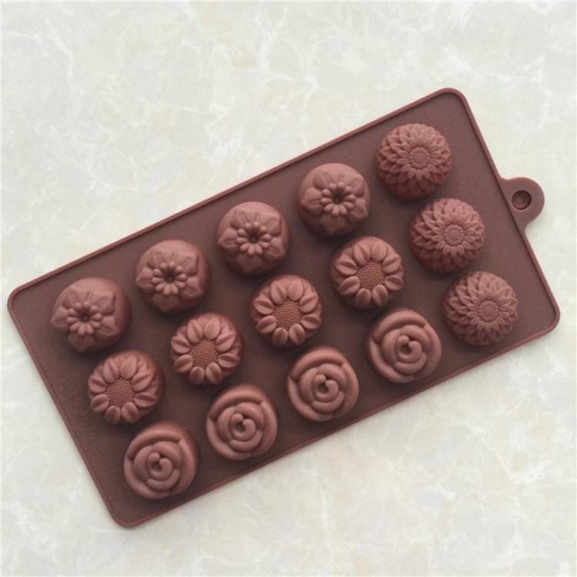 Khuôn silicon đổ socola
