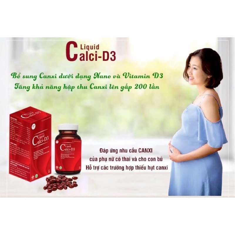 Liquid Calci – D3-Sản phẩm Đề án 818-Bộ Y tế-Tổng cục Dân số