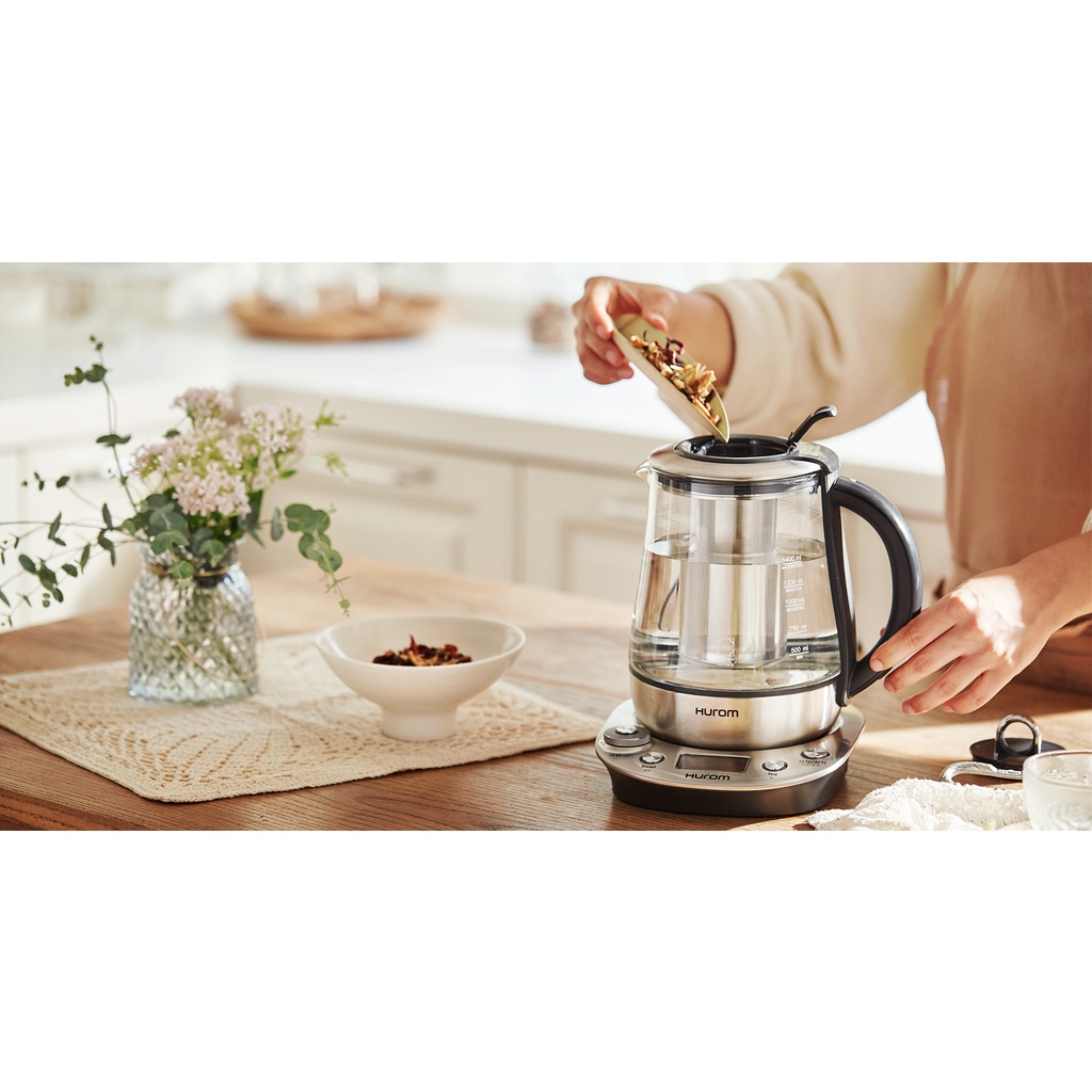 Ấm pha trà, chưng yến Hurom Tea Master TM-P02FSS