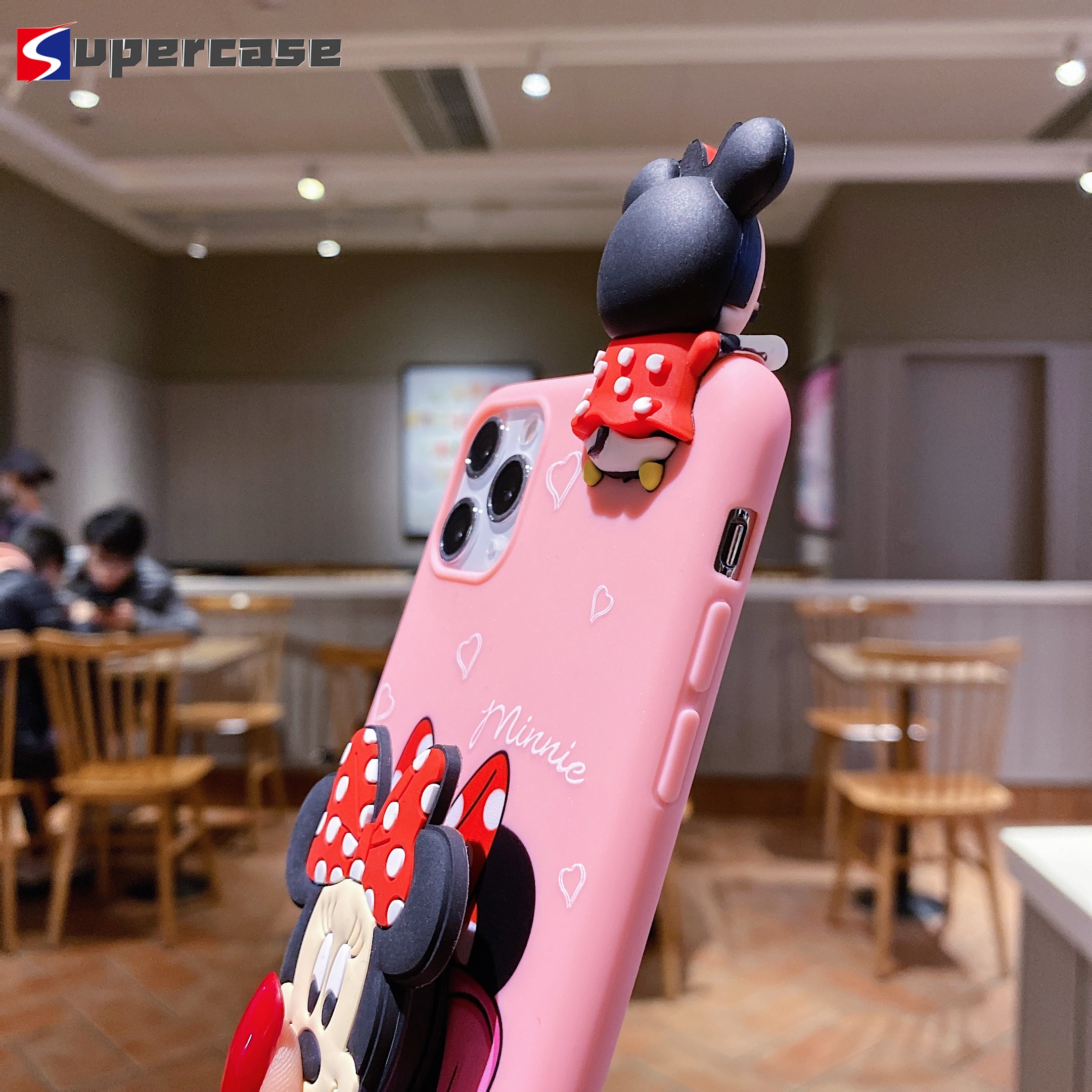 DISNEY Ốp Lưng Mềm In Hình Chuột Mickey / Minnie 3d Dễ Thương Cho Samsung Galaxy J7 J6 J5 J4 J3 J2 J1 Prime Plus Pro 2018 2017 2016 2015 A50 A30S A50S