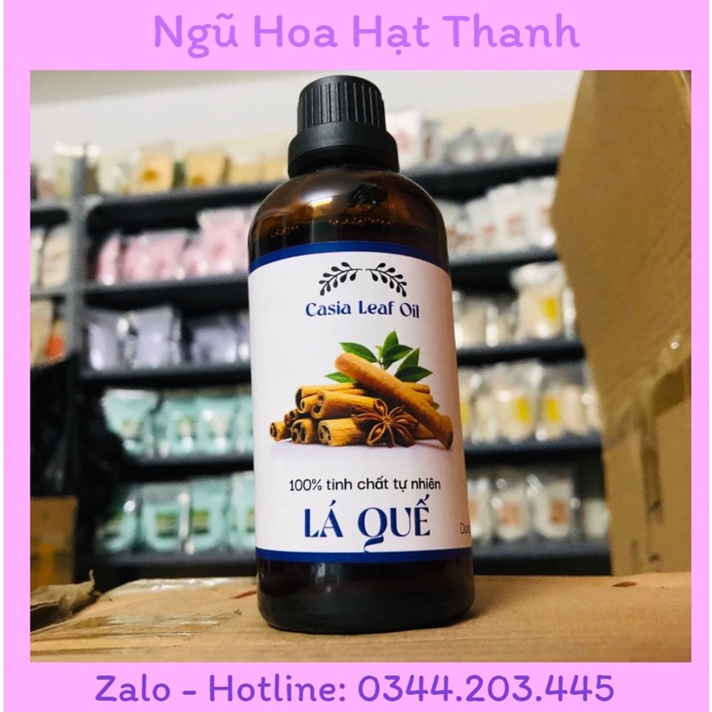 100ml Tinh dầu : QUẾ nguyên chất 100% -Tinh dầu ĐUỔI MUỖI xông phòng