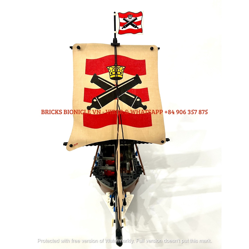 LEGO PIRATES SYSTEM - ĐỒ CHƠI XẾP HÌNH LEGO TÀU CƯỚP BIỂN -  6271 IMPERIAL FLAGSHIP - HẢI THUYỀN HOÀNG GIA