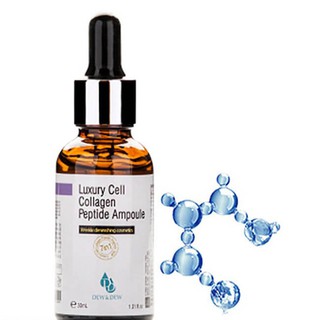 Tinh chất trẻ hóa da SKINDOM 30ml-Luxury Cell Collagen Peptide Ampoule