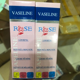 Combo 2 kem Bôi Nẻ vaseline  Rose Cho Da Mịn Màng