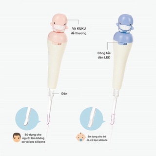 Dụng cụ Ráy tai có đèn cho bé Kuku