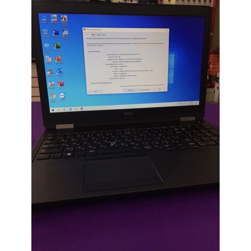 Laptop Cũ Dell Latitude E5570 i7 Ram 8GB SSD 128GB MÁY Zin Keng 98% | BigBuy360 - bigbuy360.vn