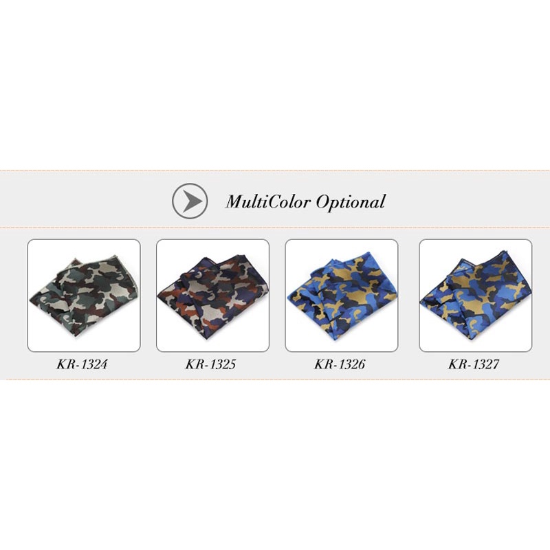 Khăn Tay Vuông Bỏ Túi 22 * 22CM Cho Nam