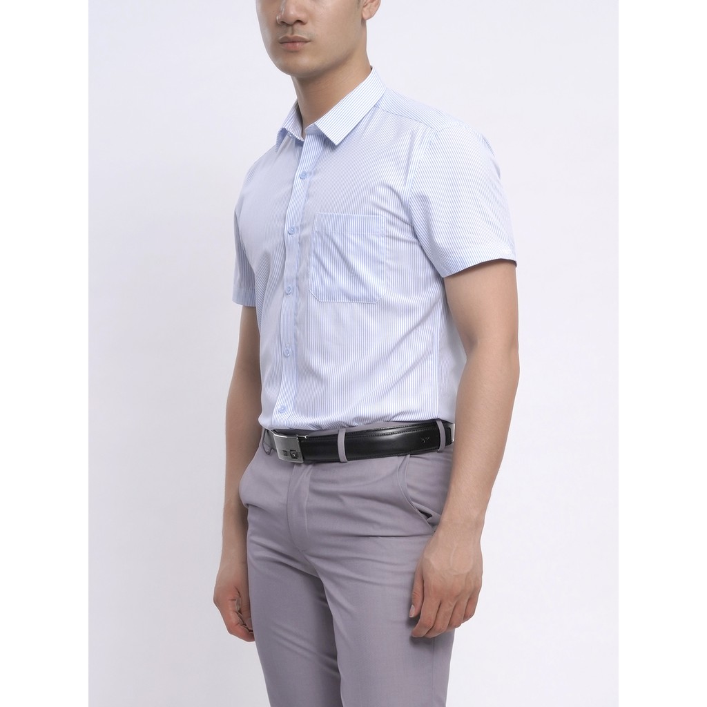 Áo sơmi cộc tay Aristino SỢI SỒI mã 036 | BigBuy360 - bigbuy360.vn