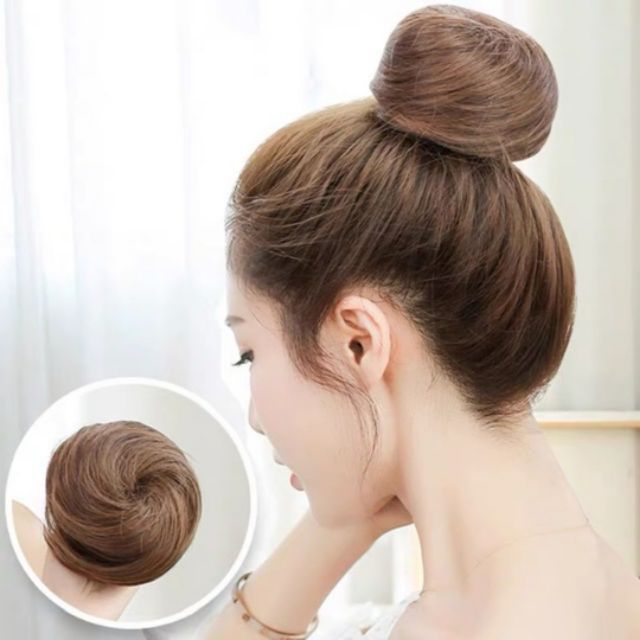 Tóc giả Búi tròn