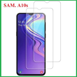 SAMSUNG A10s CƯỜNG LỰC TRONG SUỐT KHÔNG FULL GLASS 9H
