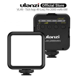 Hình ảnh Đèn Led trợ sáng mini Studio Ulanzi VL49 phiên bản mới có tích hợp pin 2000Mah dùng cho điện thoại, máy ảnh