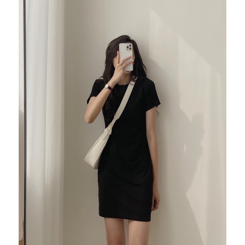 Đầm ôm body trơn form ngắn | BigBuy360 - bigbuy360.vn