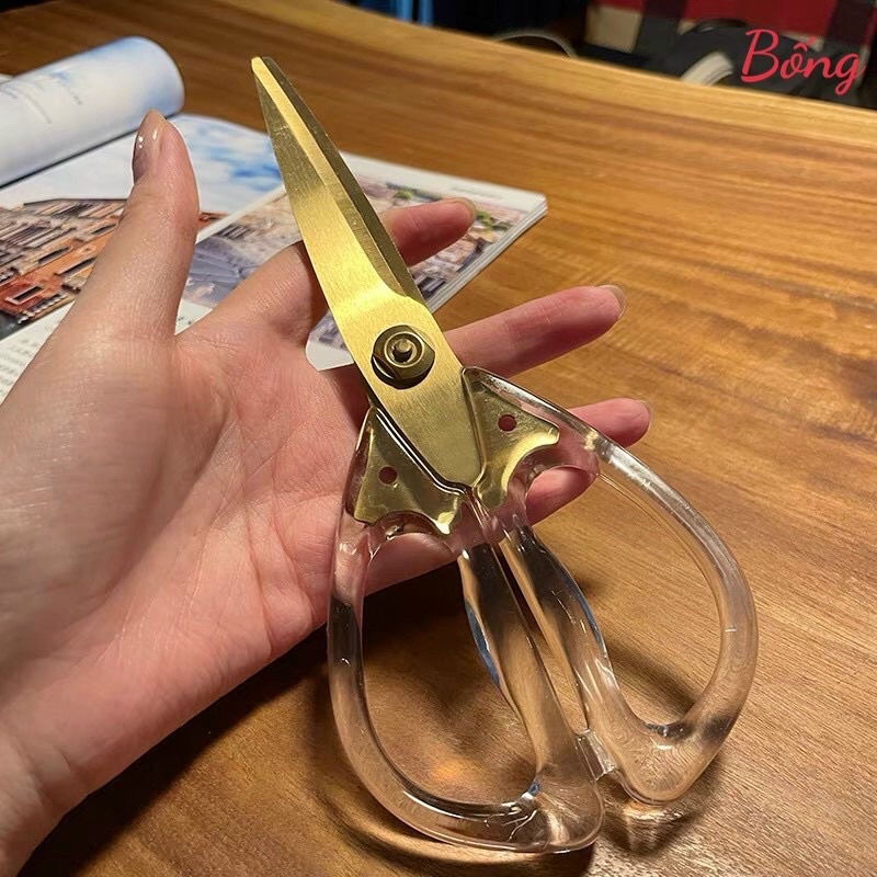 Kéo đa năng chất liệu thép 3CR13 chống gỉ chống mài mòn chống bám bẩm siêu bền cứng cáp chắc chắn