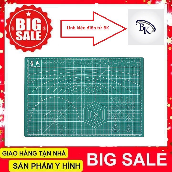 Bảng kê cắt cutting mat khổ A4- Linhkiendientubk