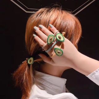 DÂY BUỘC TÓC CỘT TÓC QUẢ BƠ DÂY MÀU