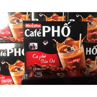 Cafe Phố Sữa dây (24g× 10 gói)