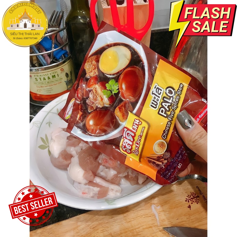 Gia Vị Ướp Thịt Kho Tàu Nội Địa Thái - Palo