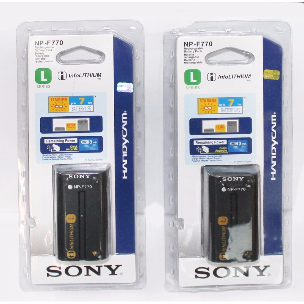 Bộ Sạc, Pin Sony NP-F570/F770/F970