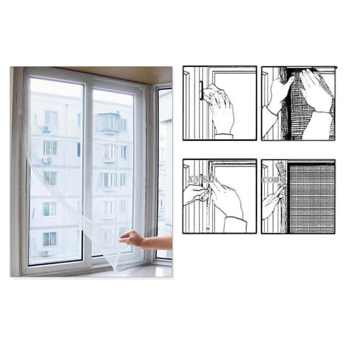 Bộ 2 lưới chống muỗi và côn trùng