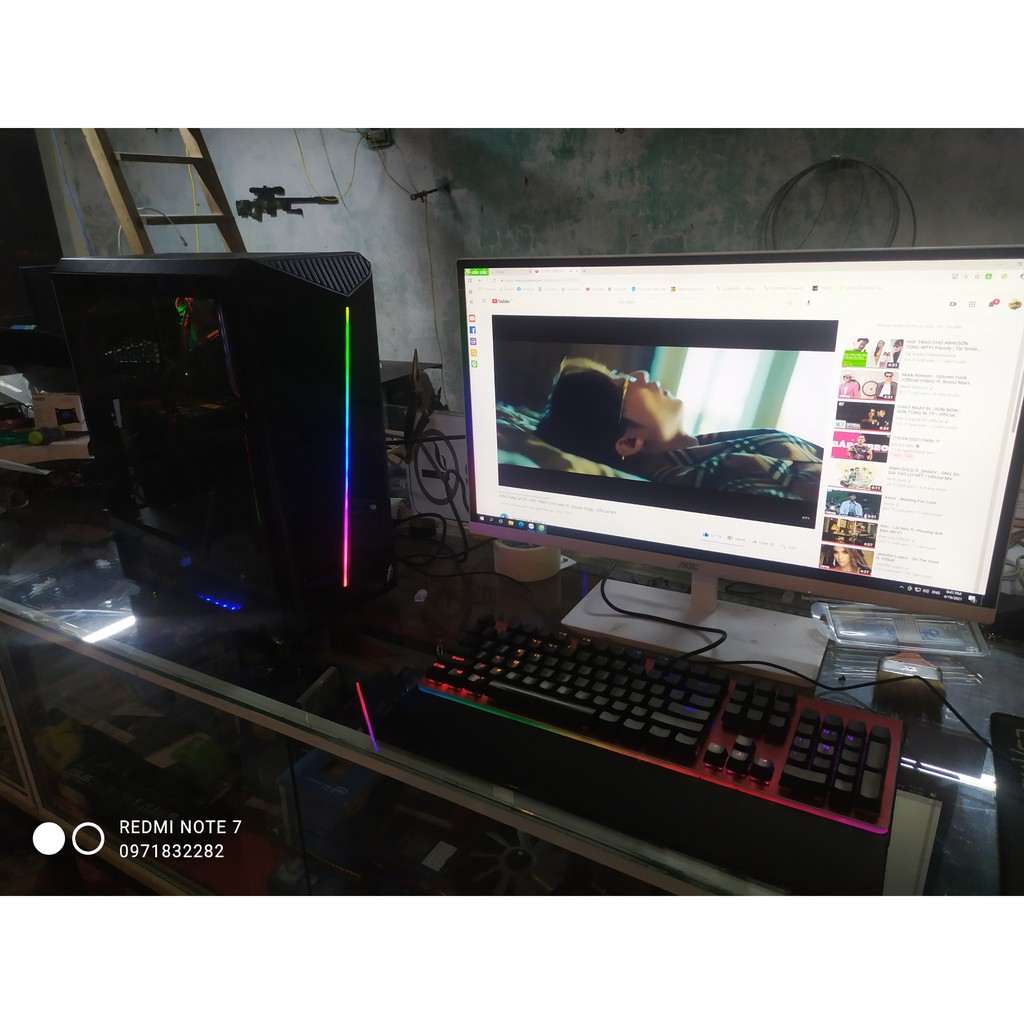 Bộ máy tính i3 7100 H110 Ram8Gb Card GTX750Ti  chơi game LOL,CSGO,Fifa,giả lập | BigBuy360 - bigbuy360.vn