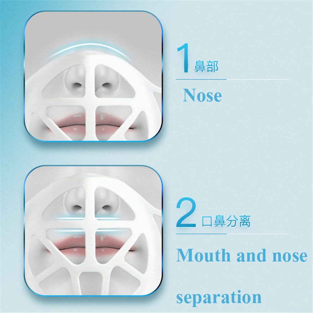 (Hàng Mới Về) Khẩu Trang Gel Silica Ngăn Ngừa Mũi Và Đôi Môi | BigBuy360 - bigbuy360.vn