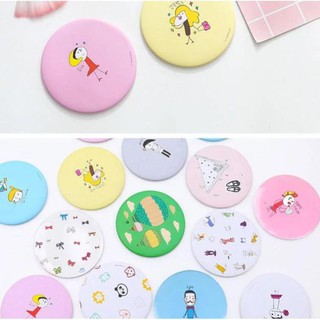 Gương mini Hàn Quốc dễ thương nhỏ gọn