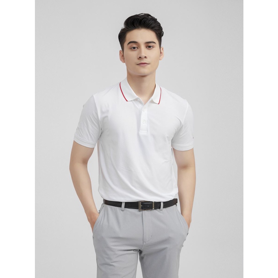 Áo polo nam Aristino GOLF FIT cao cấp  APSG07S1 chất liệu poly sợi rỗng siêu khô thoáng