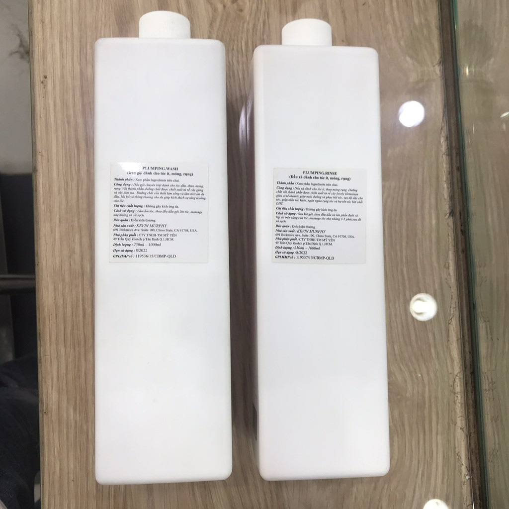 Dầu xả cho tóc dầu, ít, mỏng, rụng và kích thích mọc tóc Plumping.Rinse Kevin.Murphy 1000ml