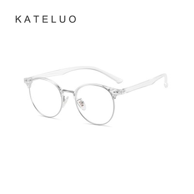 Mắt kính KATELUO 52009 chống ánh sáng xanh máy tính giảm mỏi mắt phong cách cổ điển thời trang dành cho nữ