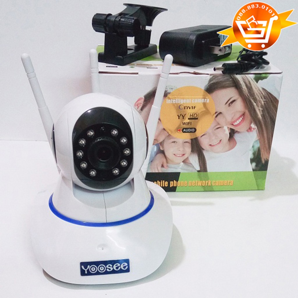 Camera yoosee 3 Râu mắt 1.0 - Dùng phần mềm yoosee - Bảo hành 12 tháng | BigBuy360 - bigbuy360.vn