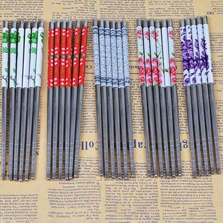 1 đôi đũa chống trượt bằng thép không gỉ