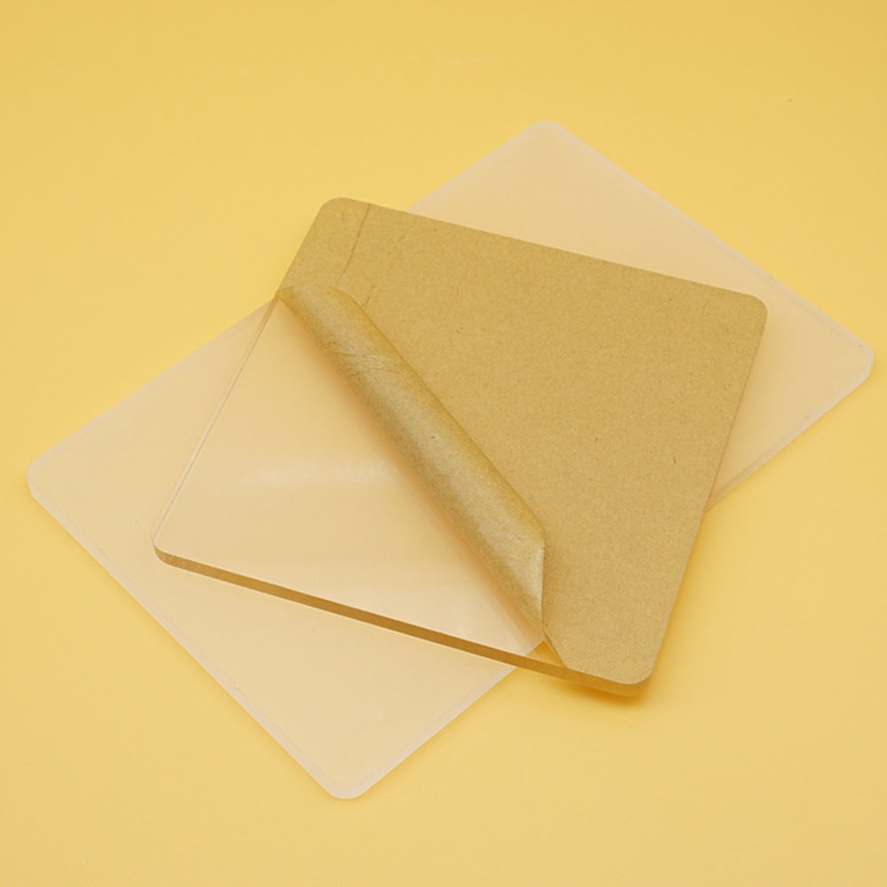 Đĩa Nén Điêu Khắc Đất Sét Bằng Acrylic Trong Suốt