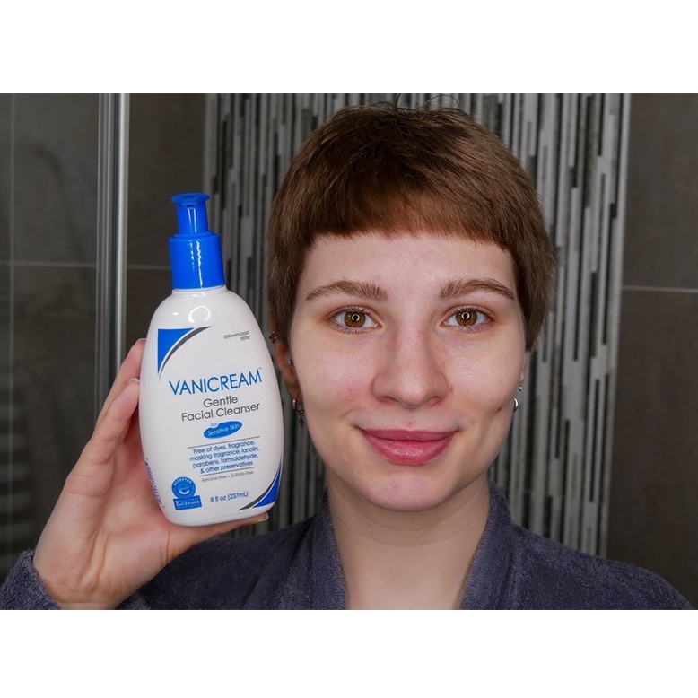 Sữa rửa mặt cho da nhạy cảm Vanicream Gentle Facial Cleanser for Sensitive Skin